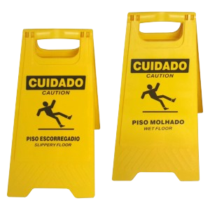 Cavalete De PISO MOLHADO Plastcor