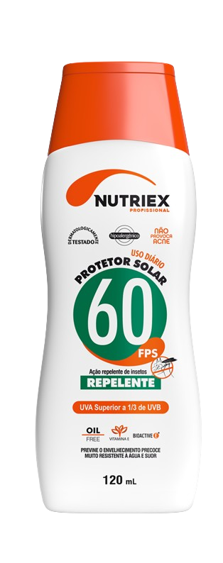 Protetor SOLAR CORPORAL PROFISSIONAL 60 FPS C/REPELENTE 120ML NUTRIEX
